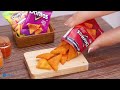How to make Miniature Crispy Doritos Chips Recipe | ASMR Cooking Mini Food