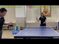 How to do Forehand Topspin Against Backspin only requires wrists and forearms