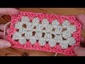 EASY Crochet - Perfect SEAMLESS Granny Rectangle (& no twisting!) Simple Tutorial 🌸