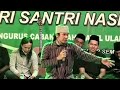 santailah.. hukum kita hari ini memang begitu - sinau bareng Sabrang MDP di peringatan hari santri