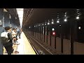 MTA NYC Subway: R46 & R179 A trains flying past 42nd street (2019)