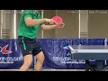 How to use Backhand against backspin easily