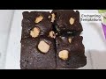 How to make truffles brownie🍪 lushious truffles brownies just melting in mouth☕✨
