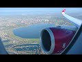 ENGINE ROAR! Virgin Atlantic A350-1000 takeoff from London Heathrow