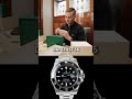 Picking Up His New Daily Rolex Submariner Date