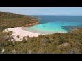 Plage de Carataggio | Tahiti Beach | Corsica | Aerial