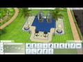 Sims 4 Speed Build: First Attempt @ Pools With Roof Garden