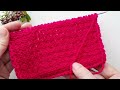 🔥Very unique knitting stitch! Easy and Beautiful Knitting Pattern