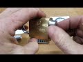 Dangermouse padlock Internal Details