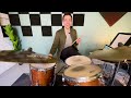 How to stop playing jazz drums too loud
