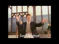 Rick Astley Wants To Cry Then Leaves You