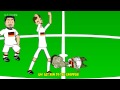 🇫🇷FRANCE vs GERMANY 0-1🇩🇪 HIGHLIGHTS by 442oons (4.7.14 World Cup Cartoon Hummels)