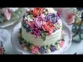 Cake decorating flowers | Floral Cake Decoration | Floral cake | cake decorating ideas | Cake design