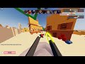 CLUTCHING A WIN before Roblox being BAD(Roblox Arsenal)