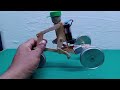 how to make a miniature tricycle powered by a 9v battery #diy #creative #miniature