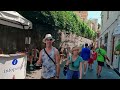 [4K] 🍋 POSITANO Italy (Amalfi Coast)🌊✅ WALKING TOUR WITH SUBTITLES (Story) DRONE August 2023