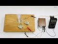 Low-Voltage Electrostatic Motor | Physical Experiment