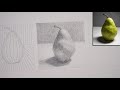 Cross hatching: Pear demo