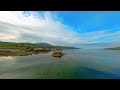 Early Morning FPV Drone Adventure at Glenelg Beach, Scotland