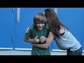 Ty Simpkins takes the Ice Bucket Challenge