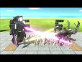 skibidi toilet 73 (part 2) in G-Man + Infernals Units Test - Animal Revolt Battle Simulator