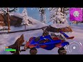 Fortnite win with Rocket Leauge cars