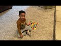 Alphabet blocks LEARNING with Evan