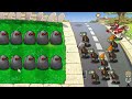 Gatling Pea Team Vs Dr Zomboss Plants Vs Zombies Minigames Zombotany 2 Gameplay