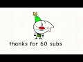 dancing to circus music, thanks for 60 subs