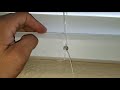 Fix Broken Faux Wood Blind Slat