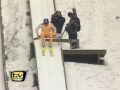 Raab in danger in ski jumping - TV totally