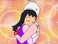 drawing me and Shu kurenai hugs together