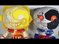 JUMBO FNAF Sun & Moon PLUSH Set Unboxing & Review!