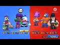 Brawl Stars : subindo personagens hehehe (vcs vão se surpreender)