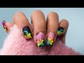 New Colorful Nail Design Ideas 2024 | Best Mixed Color Nail Art Compilation