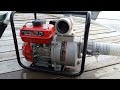 Complete instructions on how to run a gas powered water pump plus maintenance tips.