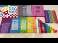 Making Numberblocks 0 to 100 from MathLink Cubes 넘버블럭스 만들기  マスリンク ナンバーブロックス 數字方塊積木 學習數字英文