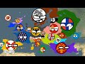 Alternative history of Europe Countryballs movie, project version 1