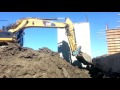 Cat 320 E cutting grade with chuck blade