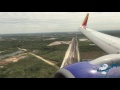 Southwest Airlines 737-7H4 [N776WN] - On-Board HOU Go-Around and Arrival -- UHD 4K