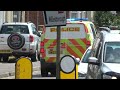 Kent Police Vauxhall Vivaro Cell Van responding in Ashford!