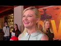 Kirsten Dunst interview on Civil War premiere