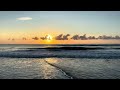 Red Hot Florida Sunrise Walk! | 4K | Chapter 109 | #surfcoffeecountry #relaxingbeach #seaside