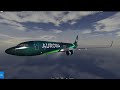 ROBLOX MOST AVERAGE AIRLINE? Aurora ECO Review