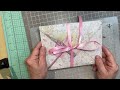 How to make an envelope scrapbook