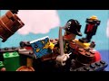 LEGO PIRATES: Cross Bone Clipper VS. Caribbean Clipper