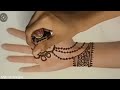 Very Easy Simple Mehndi Design || Arabic  Henna Design || New Design 2024