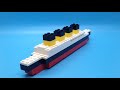 How to Build a LEGO RMS Titanic