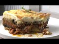 I prepare this delicious Greek Moussaka recipe with baked eggplant every week