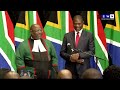 PART 1: The swearing-in ceremony of SA's new cabinet